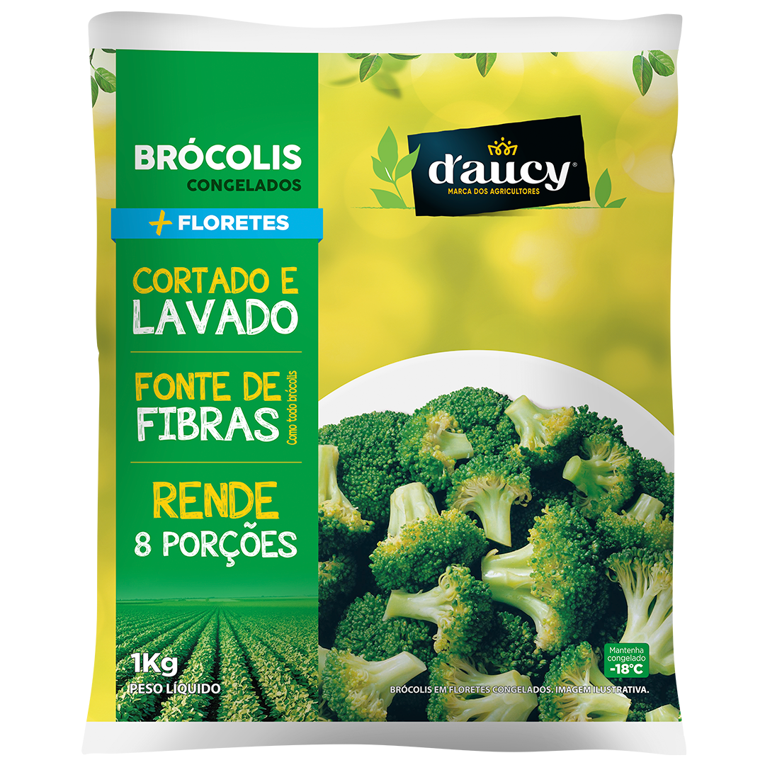 Brócolis Florete Cong 1kg - Daucy